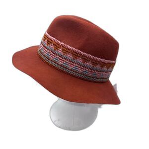 The Hat's Company By Fillipo Catarzi Wool Hat - Rust